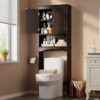 Meuble de rangement de salle de bain, Meuble de rangement WC, Étagère de salle de bain au-dessus des toilettes, Étagère WC gain de place