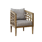 Chaise décorative à effet craquelé