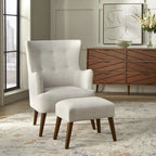 Chair and Footstool Set