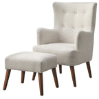 Chair and Footstool Set