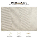 Traditional Fabric-Upholstered Armchairs (Turned Wood Legs, Set of 2)