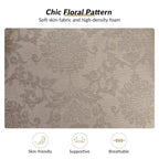 Traditional Fabric-Upholstered Armchairs (Turned Wood Legs, Set of 2)