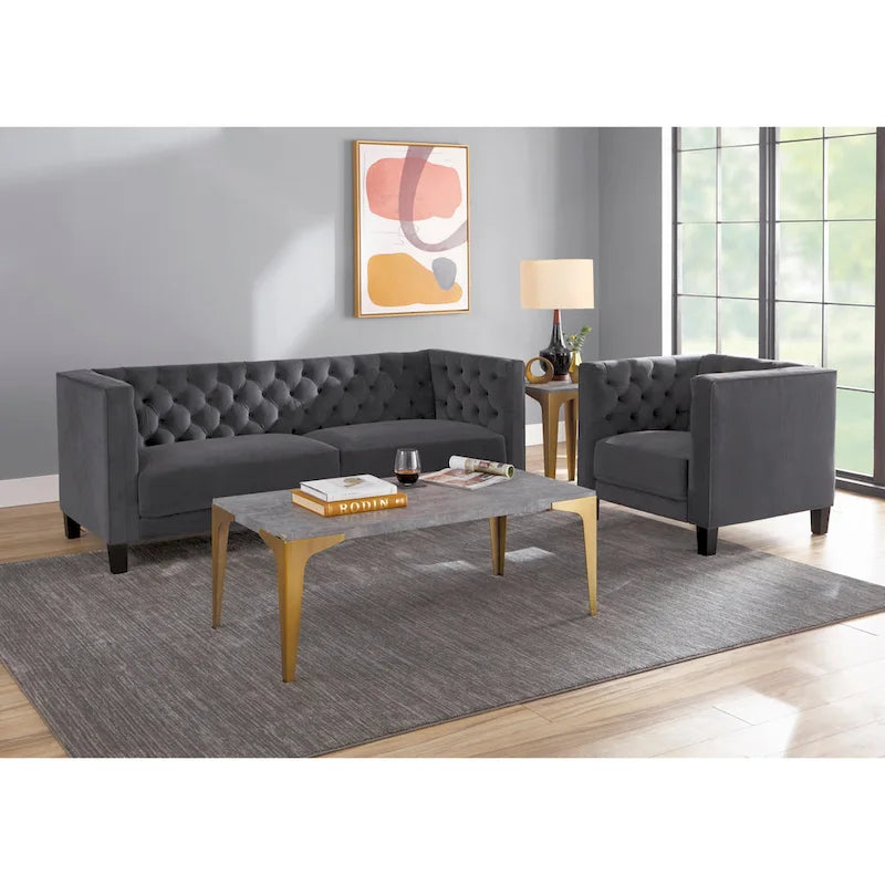 Canapé Chesterfield moderne