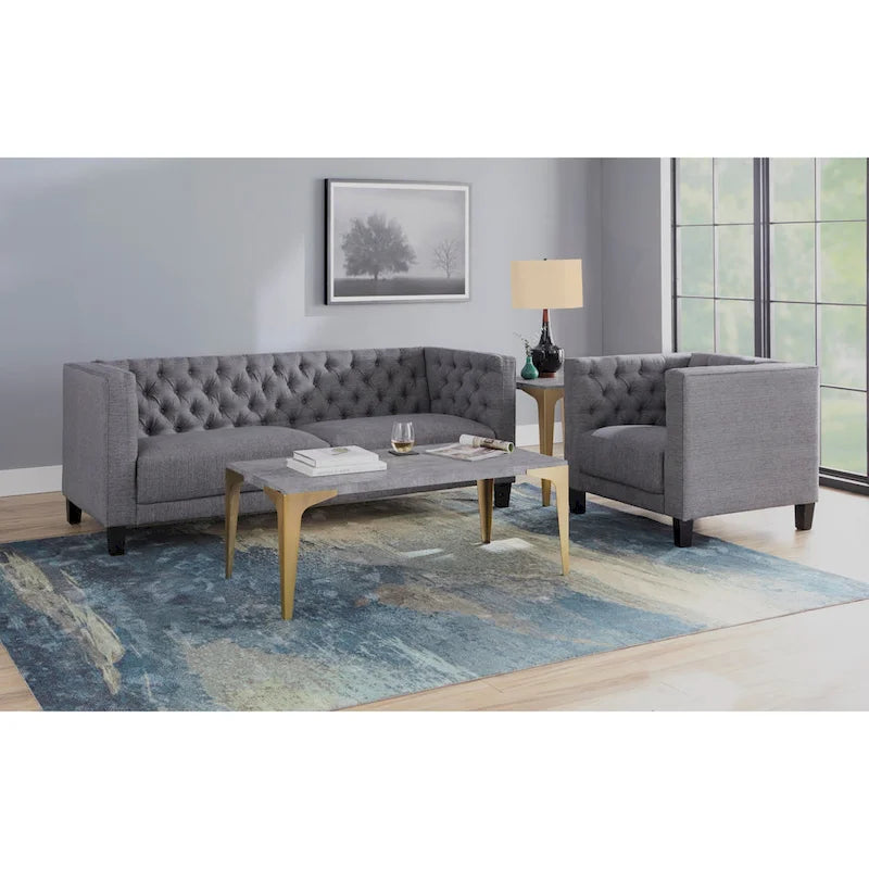 Canapé Chesterfield moderne