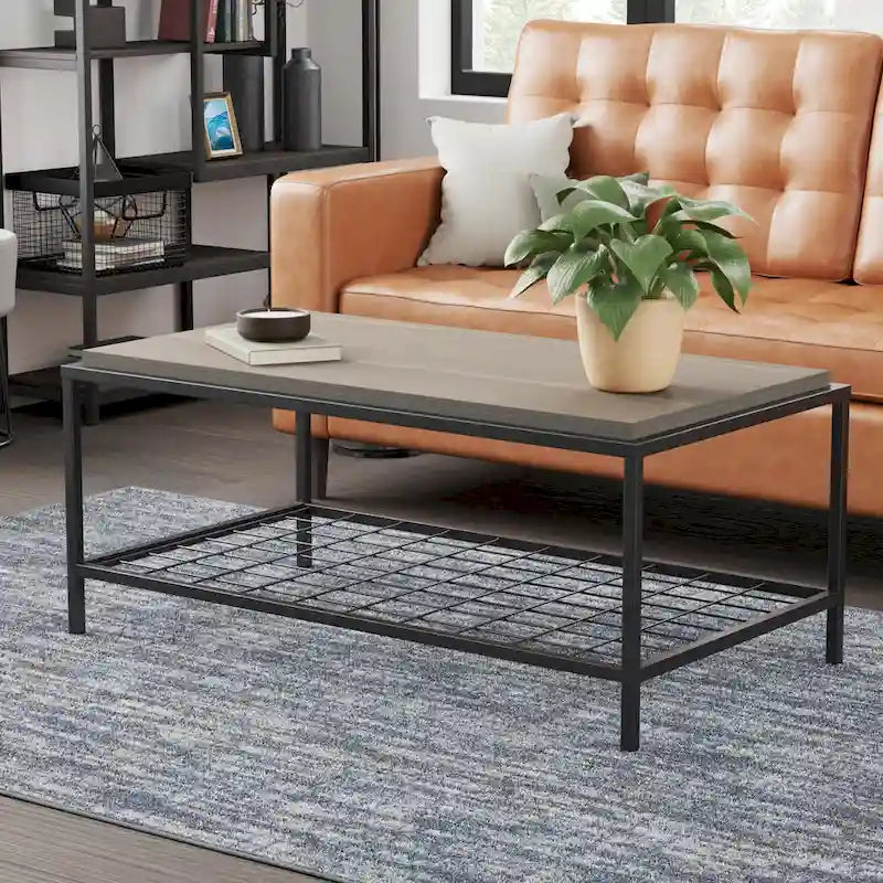 Wood and Metal Coffee Tables and Side Tables