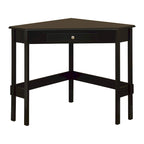 Bureau d'angle contemporain en bois à 1 tiroir