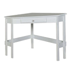 Bureau d'angle contemporain en bois à 1 tiroir