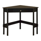 Bureau d'angle contemporain en bois à 1 tiroir