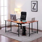 Bureau d'angle gaming en L, MDF 7121