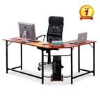 Bureau d'angle gaming en L, MDF 7121