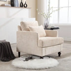 Modern Accent Chair Lounge Chair,Wood Frame Armchair