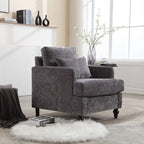 Modern Accent Chair Lounge Chair,Wood Frame Armchair