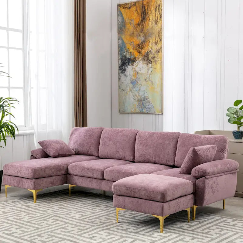 115 Modular Sofa with Ottoman