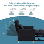 Aukfa Canapé-Lit Convertible une Place avec Oreiller