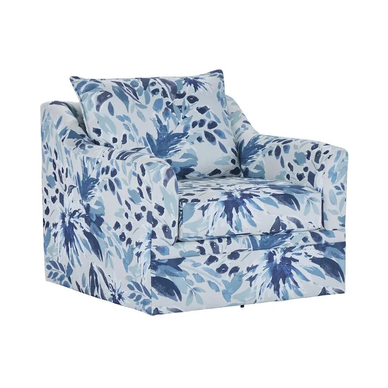 Cushioned Swivel Chair