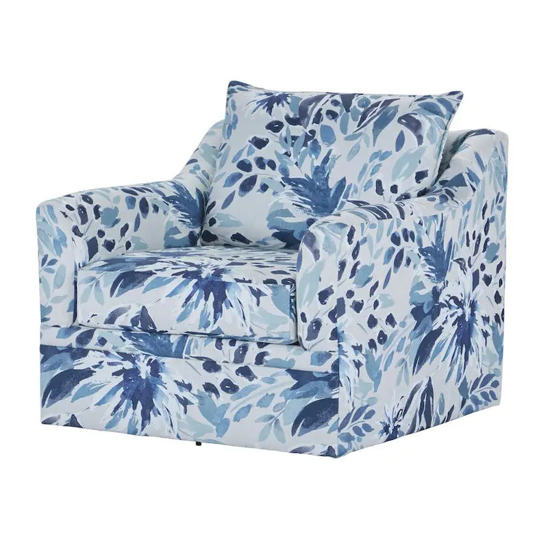 Cushioned Swivel Chair