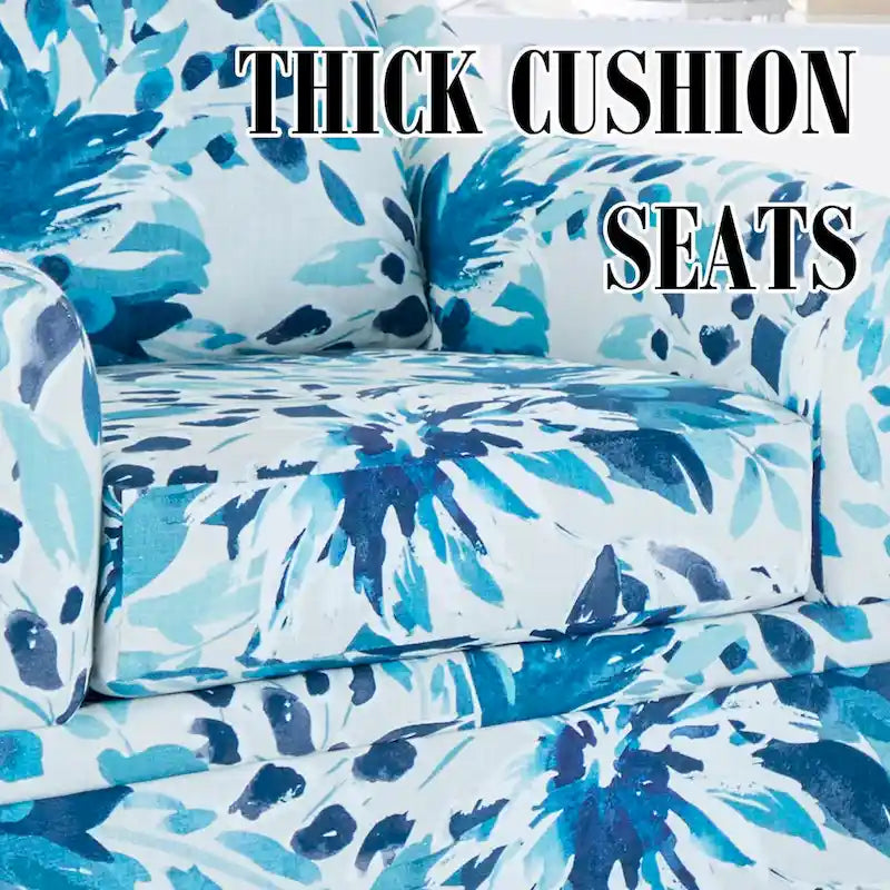 Cushioned Swivel Chair