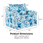 Cushioned Swivel Chair