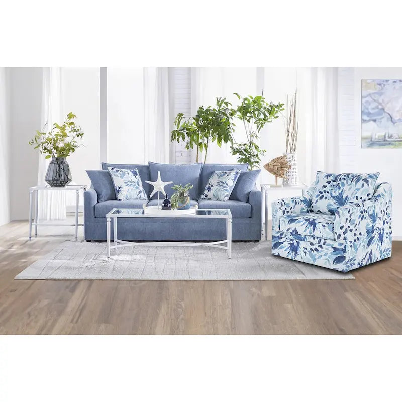 Cushioned Swivel Chair