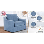 Cushioned Swivel Chair