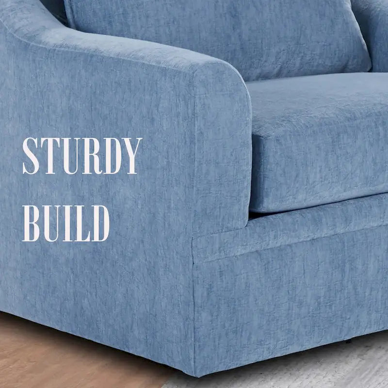 Cushioned Swivel Chair