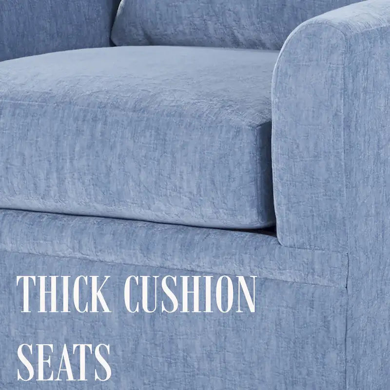 Cushioned Swivel Chair