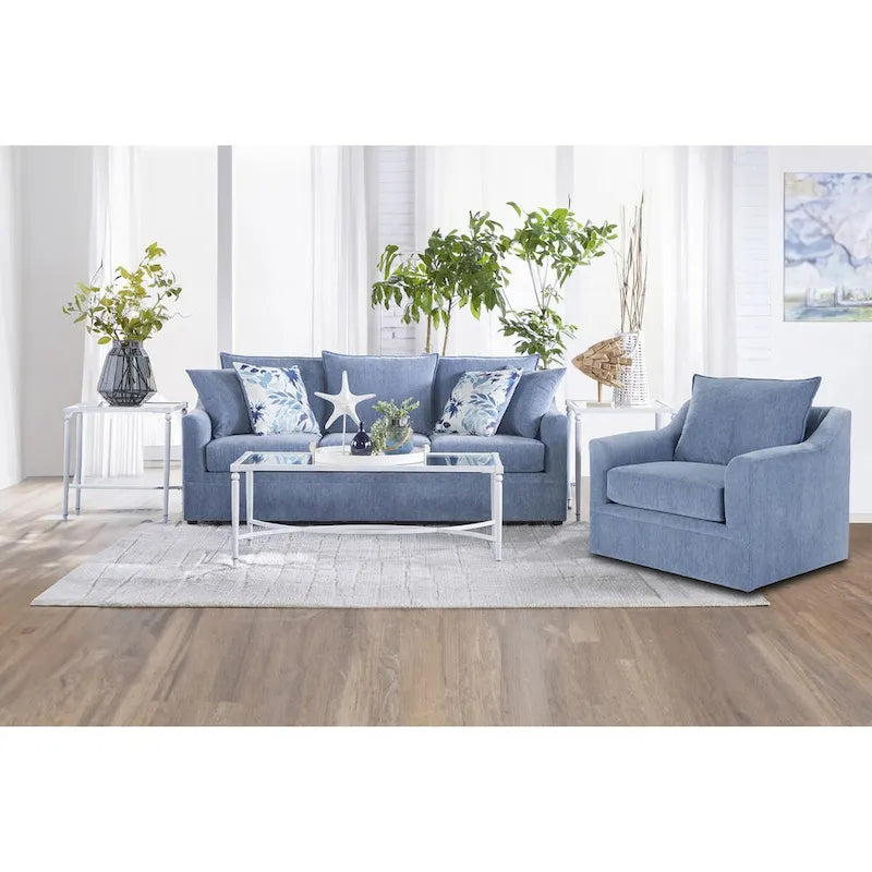 Cushioned Swivel Chair