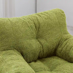 Faux Fur Bean Bag Chair — Living Room Floor Sofa, Bedroom Lounge Chair