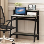 Bureau d'ordinateur en A minimaliste