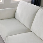 Canapé causeuse moderne en chenille