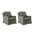 Rustic-Style Swivel Rocking Chair