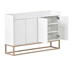 47.2 Buffet moderne 4 portes avec piètement en métal