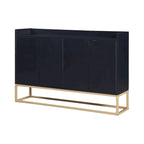 47.2 Buffet moderne 4 portes avec piètement en métal