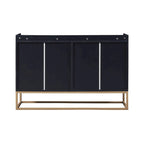 47.2 Buffet moderne 4 portes avec piètement en métal