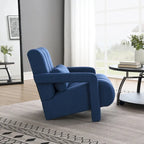 Modern Linen-Upholstered Accent Chair