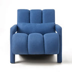 Modern Linen-Upholstered Accent Chair