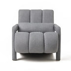 Modern Linen-Upholstered Accent Chair