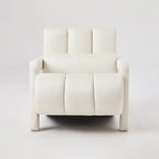 Modern Linen-Upholstered Accent Chair