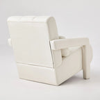Modern Linen-Upholstered Accent Chair