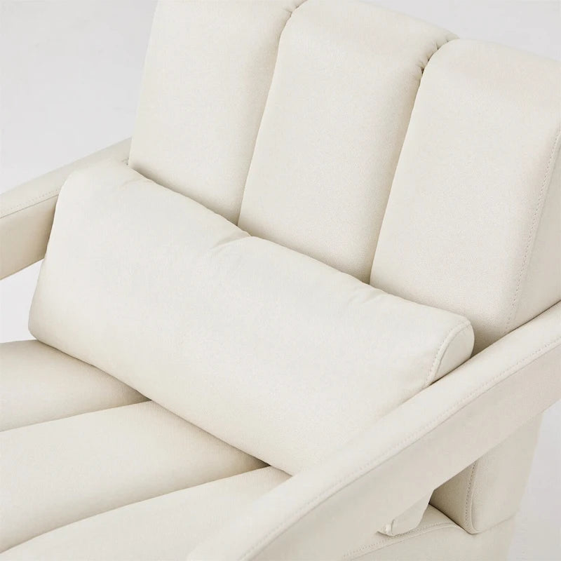 Modern Linen-Upholstered Accent Chair