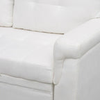 Canapé d'angle réversible avec lit gigogne, méridienne de rangement, pieds durables,