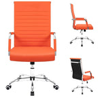 Chaise de bureau Homall nervurée Chaise de bureau d'ordinateur