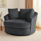 Fauteuil baquet pivotant déhoussable à bras encastrés DREAMSIDEA
