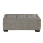 Pouf lit pliant, pouf de 126 cm avec lit pliant, pouf-lit convertible avec matelas à mémoire de forme et design capitonné
