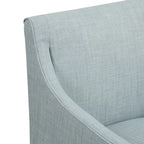 Chaise de salle à manger Charlotte avec roulettes