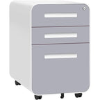 Classeur mobile/vertical à 3 tiroirs pour bureau à domicile
