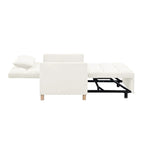 Fauteuil Lit Convertible 3 en 1, Noir