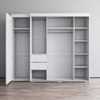 Armoire à trois miroirs