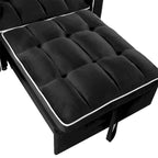 Fauteuil-lit convertible réglable, lit d'appoint escamotable