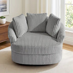 Fauteuil baquet pivotant déhoussable à bras encastrés DREAMSIDEA